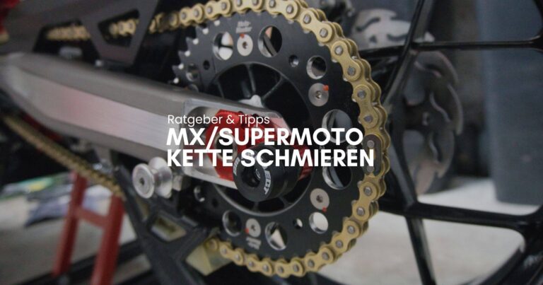 MX Supermoto Kette richtig schmieren - Tipps und Mittel