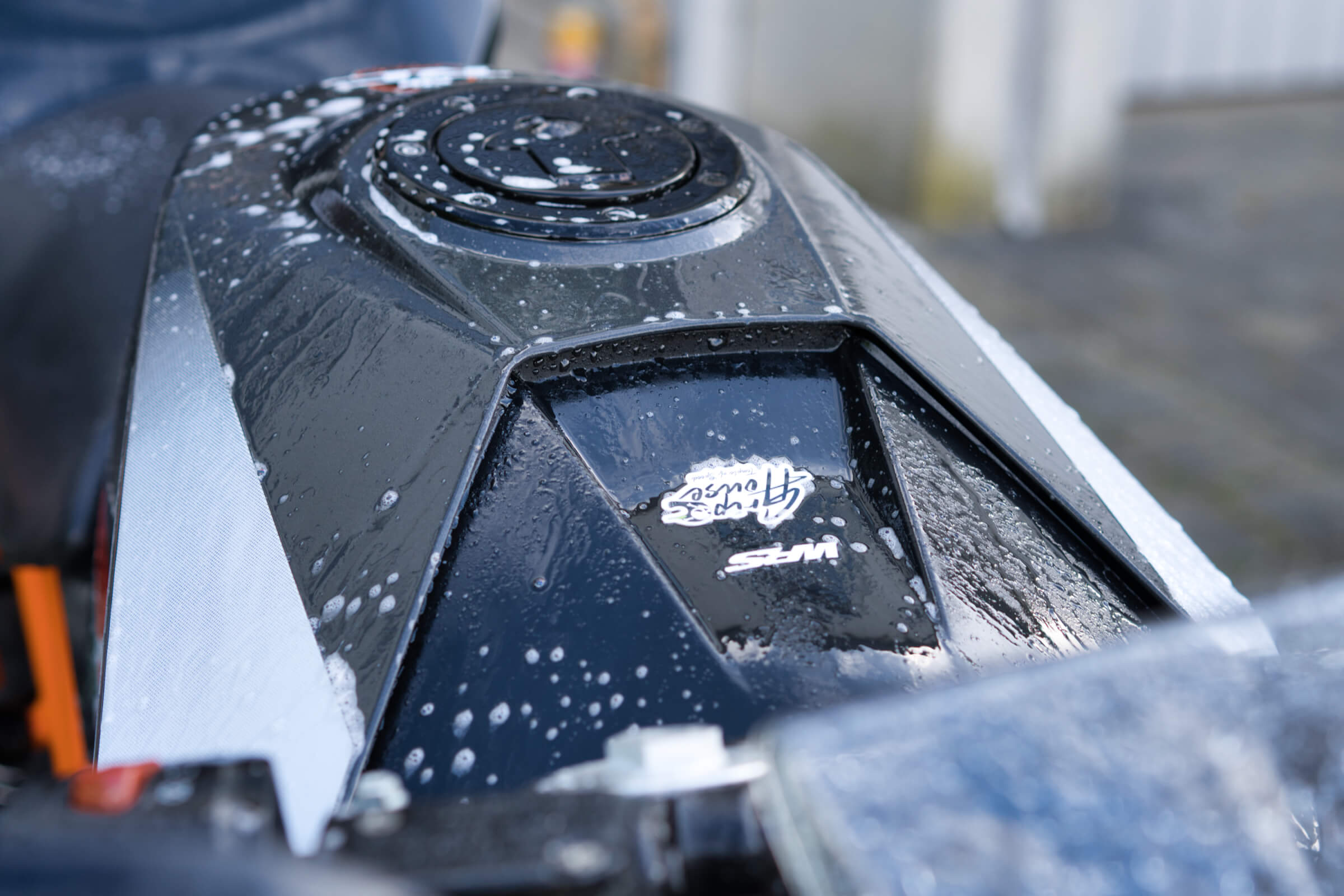Motul Moto Wash Motorradreiniger E2 Test Motul Moto Wash Anwendung