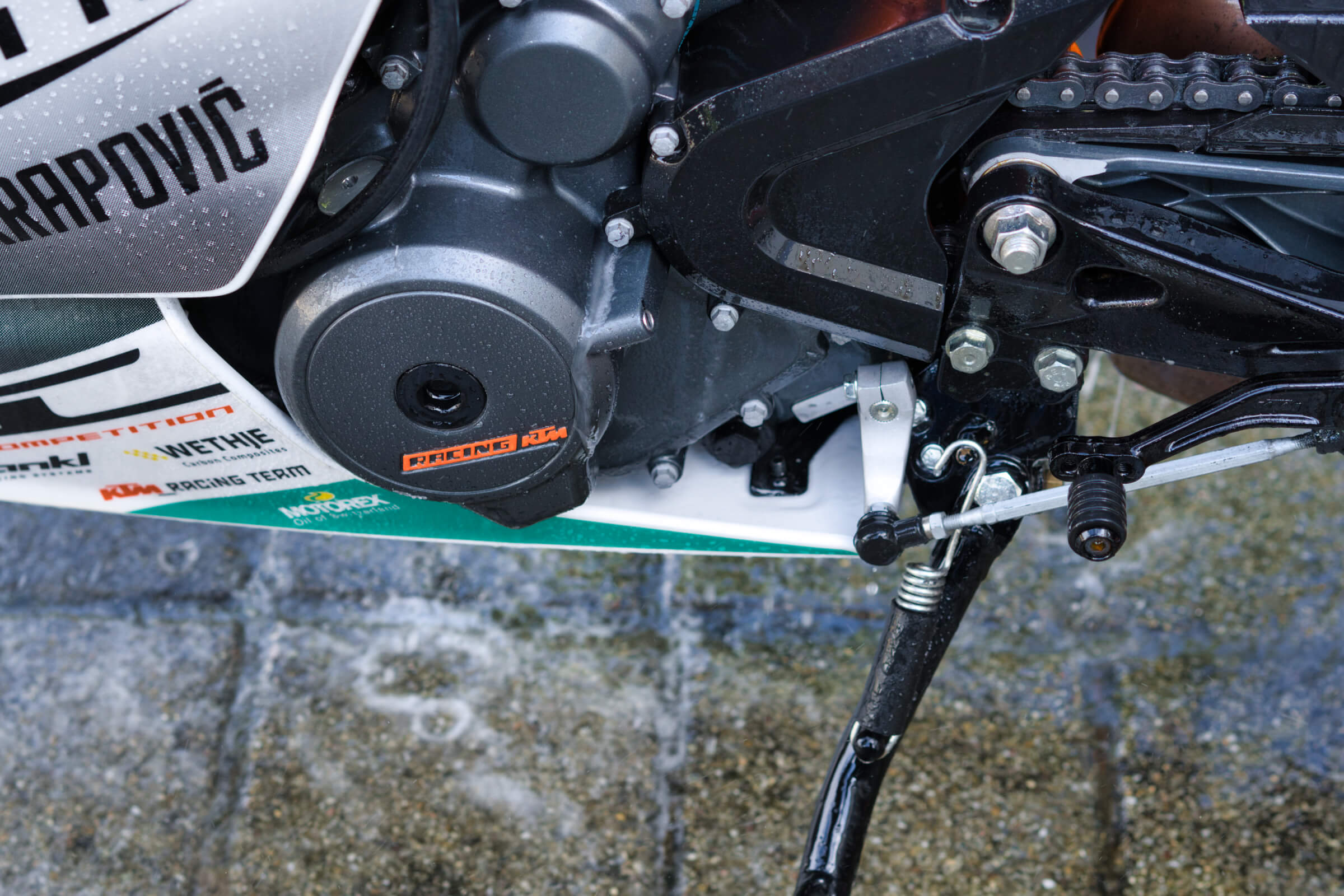Motul Moto Wash Motorradreiniger E2 Test Motul Moto Wash Motorradreiniger nach abspuelen