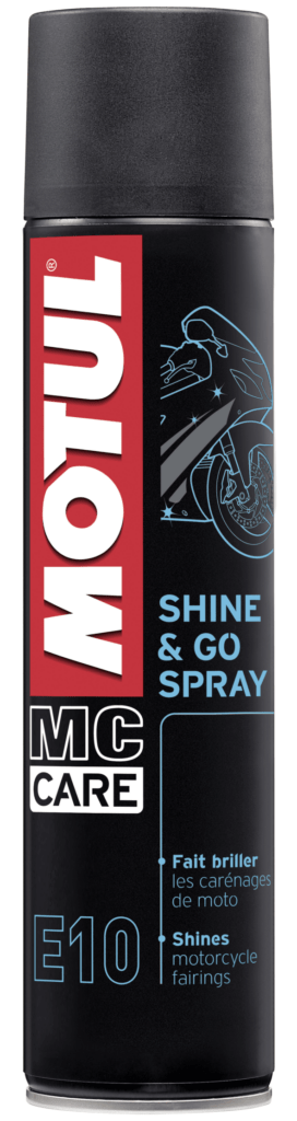 Motul Shine and Go E10 Spray Test Motul Shine and Go E10 Spray