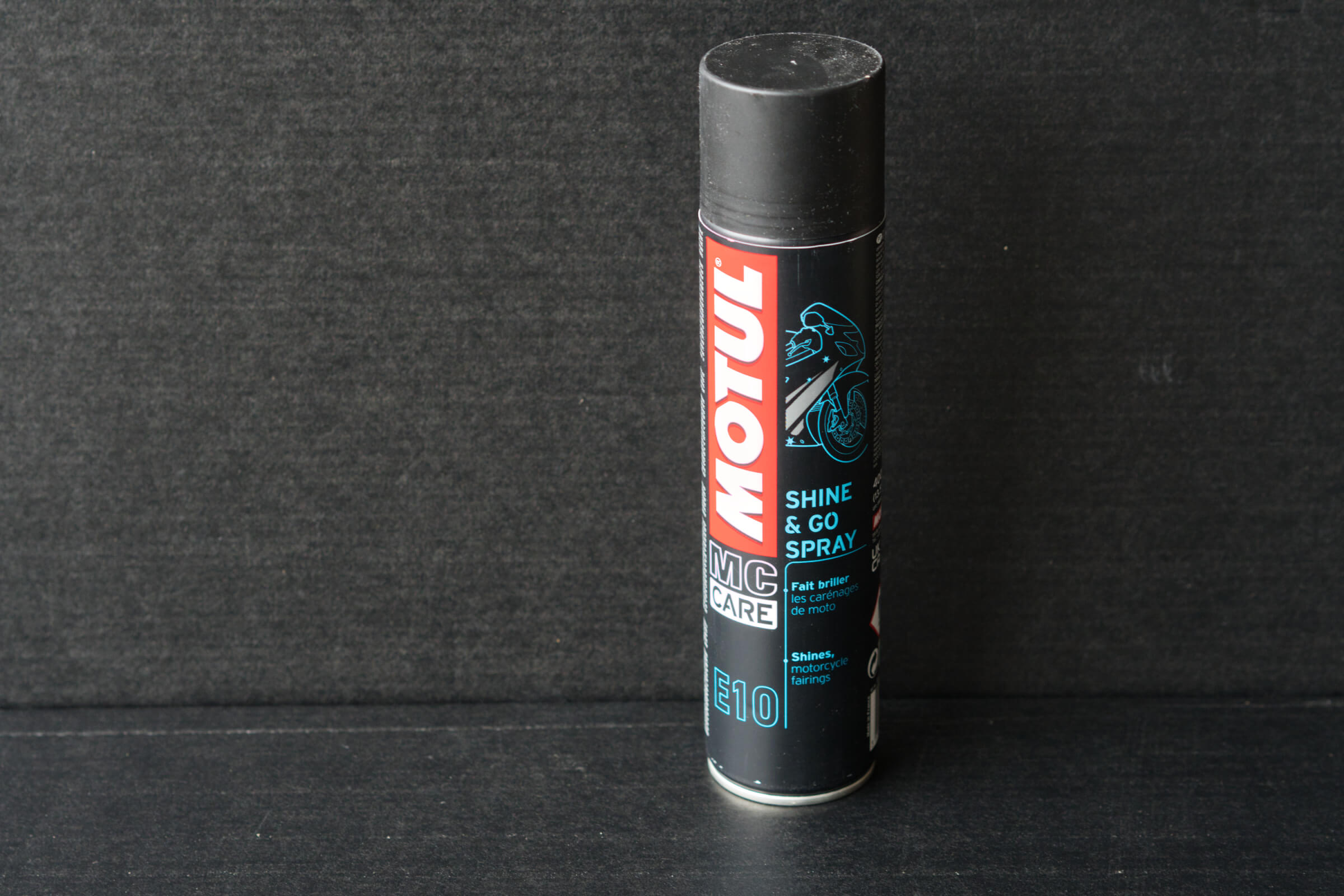 Motul Shine and Go E10 Spray Test Motul Shine and Go E10 Spray - Washbro.de
