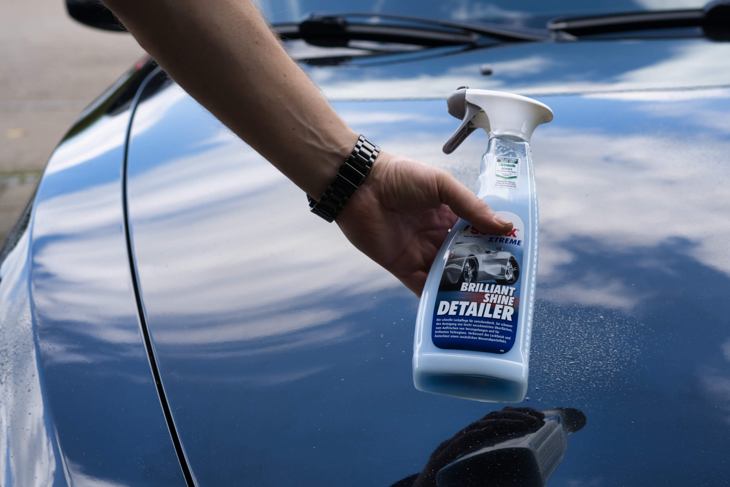 Sonax Brilliant Shine Detailer Anwendung