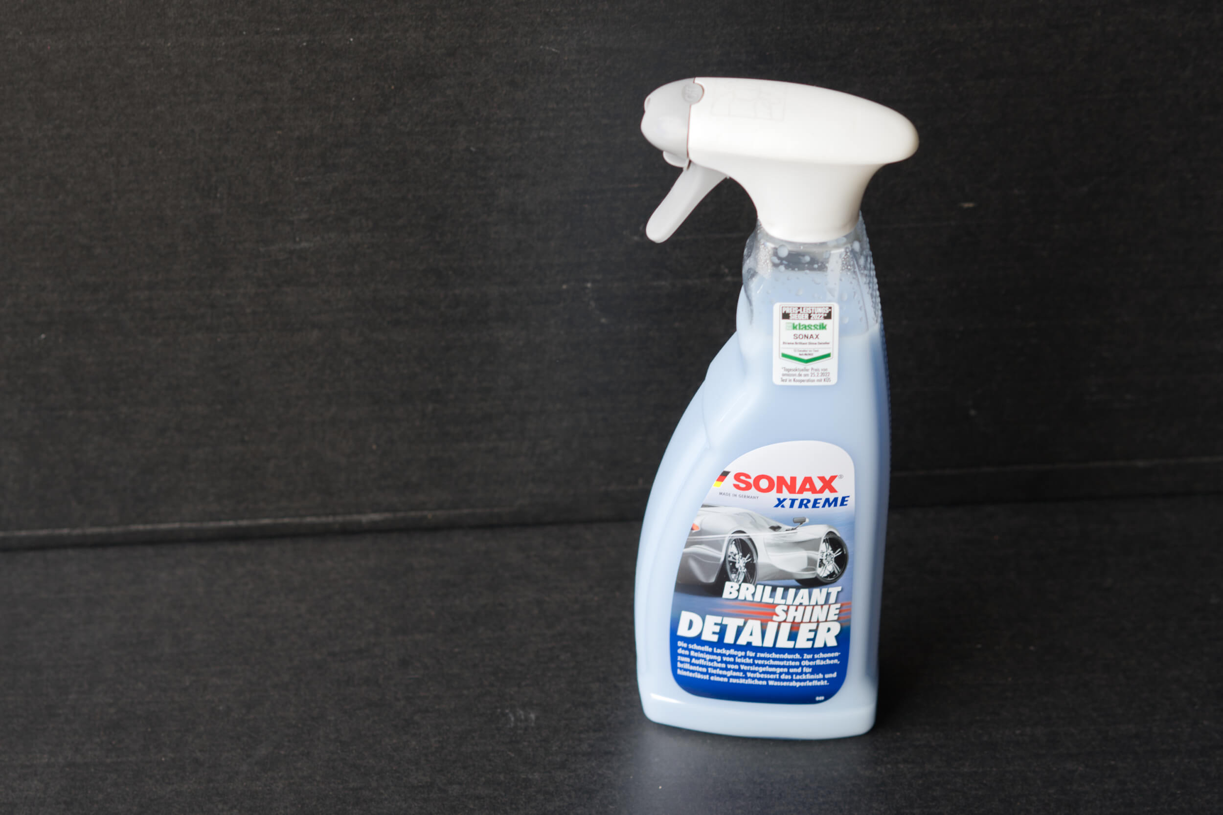 Sonax Brilliant Shine Detailer Test bei Auto