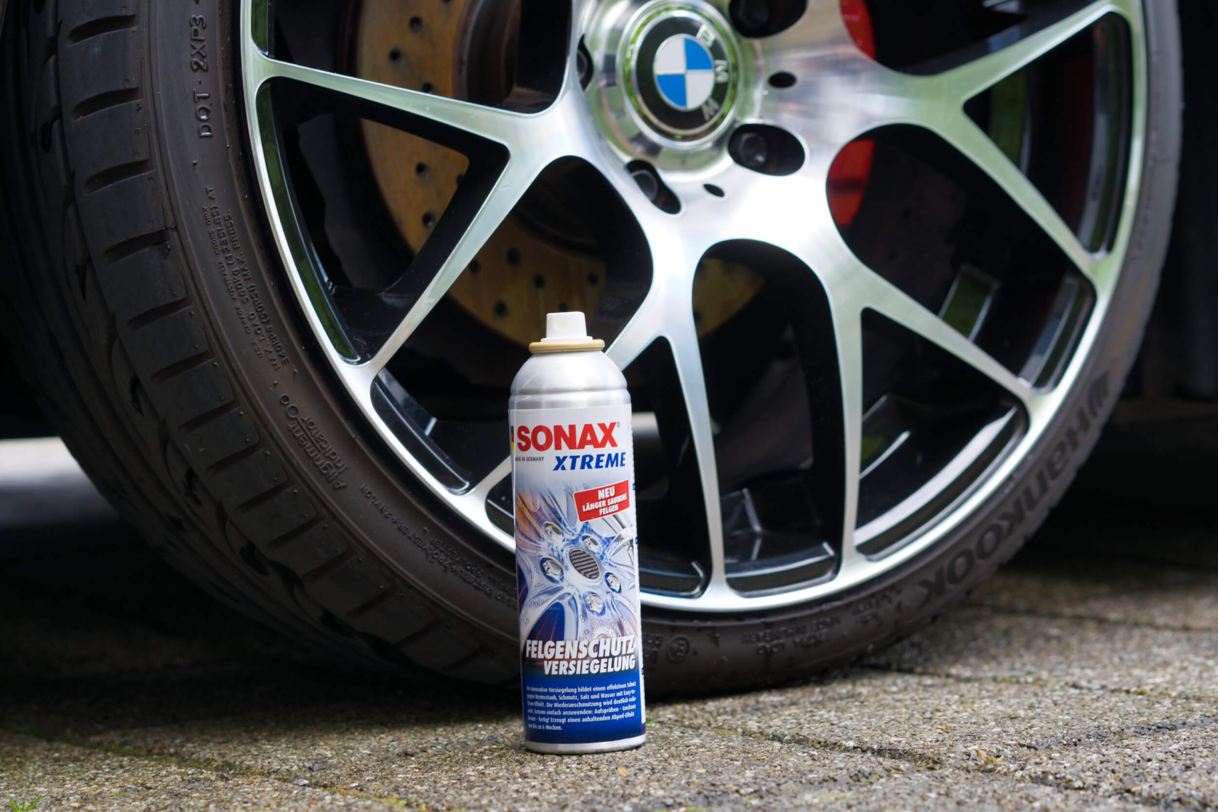 Sonax Xtreme Felgenschutz Versiegelung Test beim Auto Sonax Xtreme Felgenschutz Versiegelung Autofelgen Erfahrung