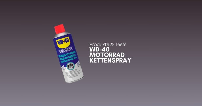 WD-40 Motorrad Kettenspray Test und Erfahrungen