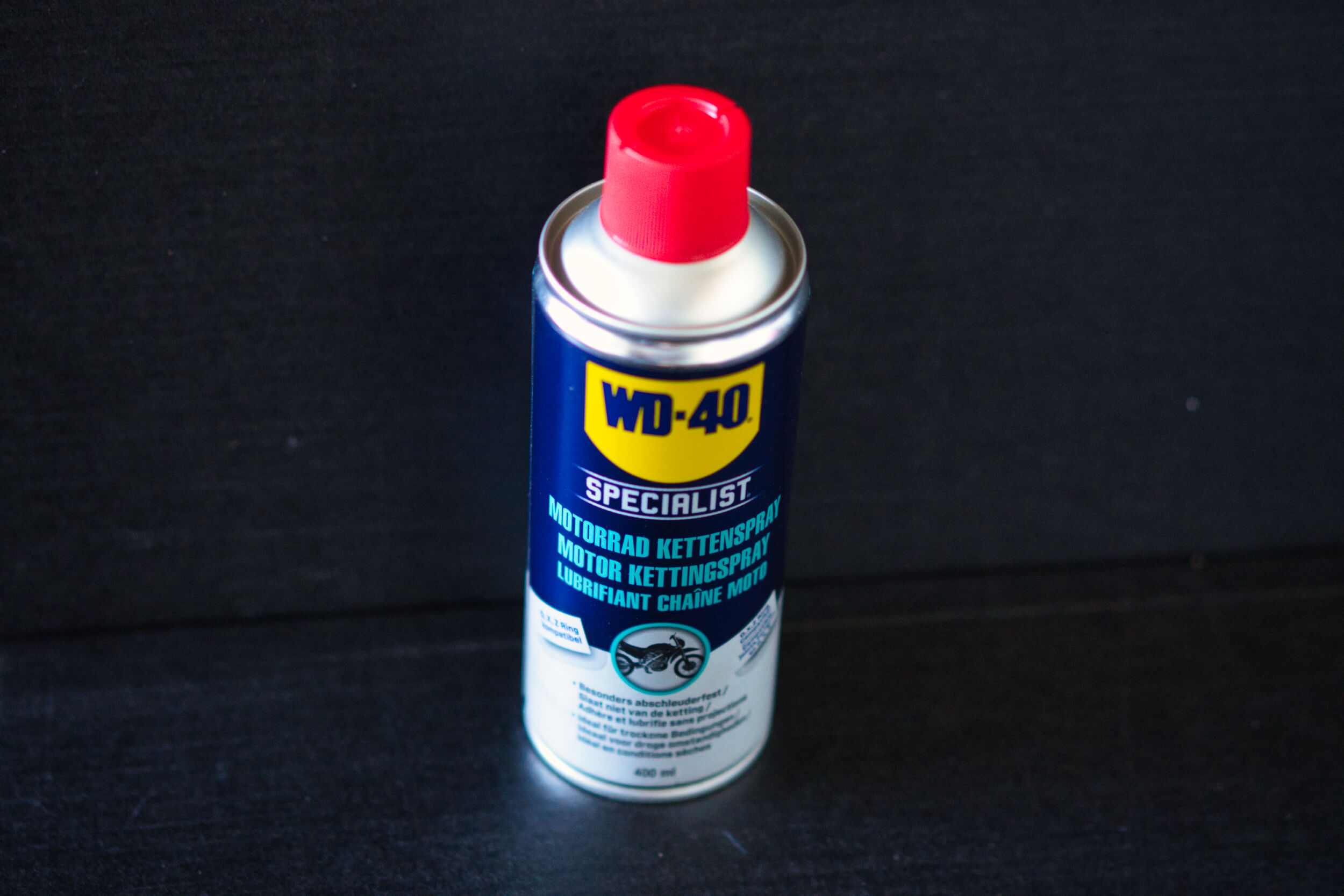 WD-40 Motorrad Kettenspray Test WD-40 Motorrad Kettenspray im Test