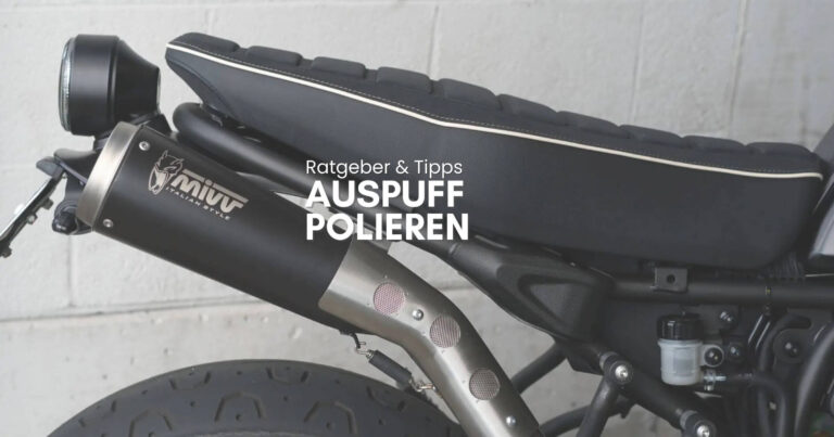 Motorrad Auspuff polieren Anleitung & Ratgeber Motorradauspuff polieren Ratgeber