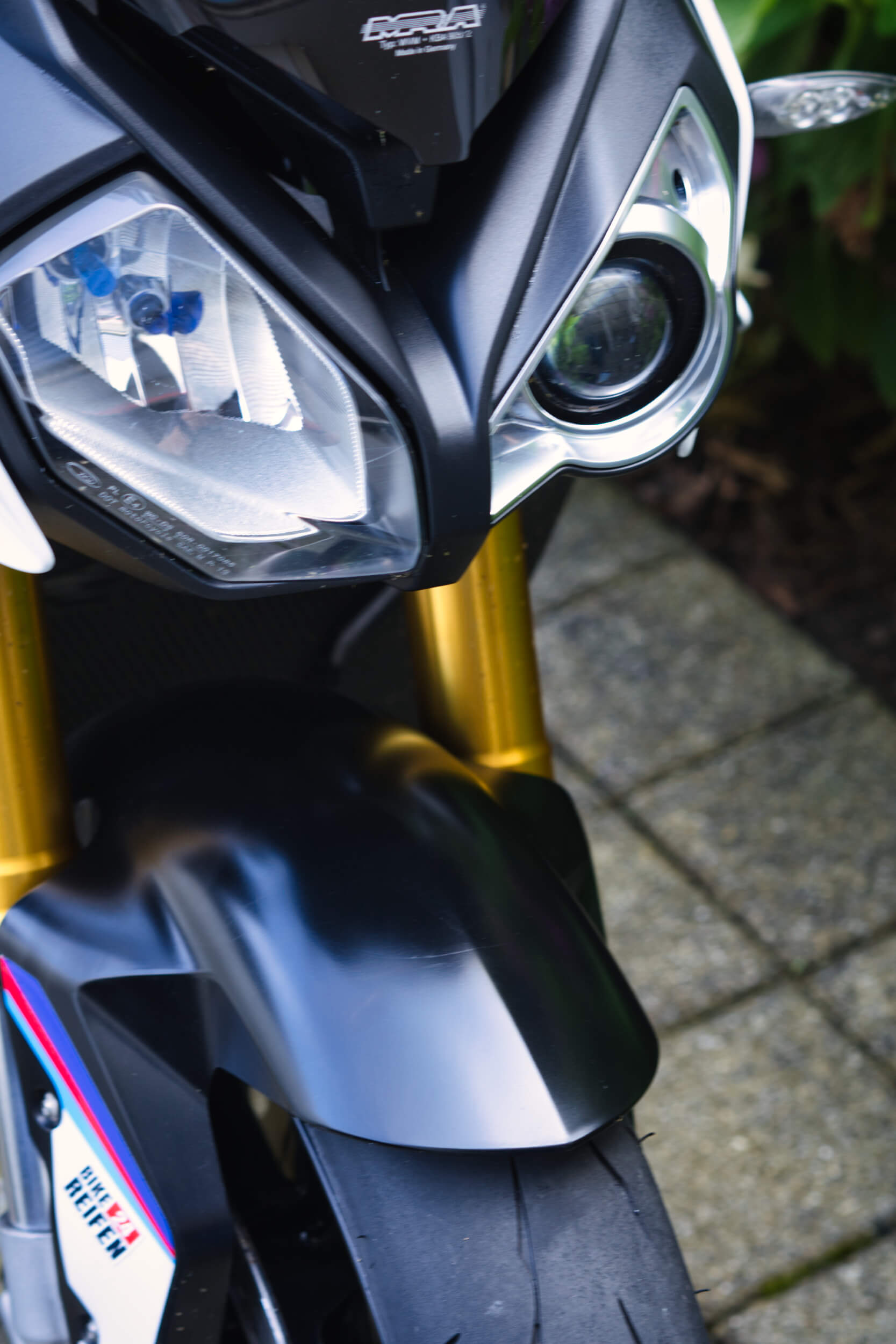 Dr. Wack S100 Motorrad Schnellreiniger Test Dr. Wack S100 Motorrad Schnellreiniger fertiges Ergebnis